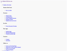 Tablet Screenshot of market24hclock.com